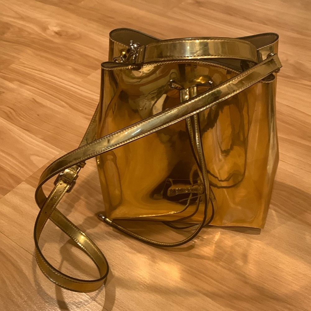 Sassy Jones 1.0 Gold Emma Satchel Bag